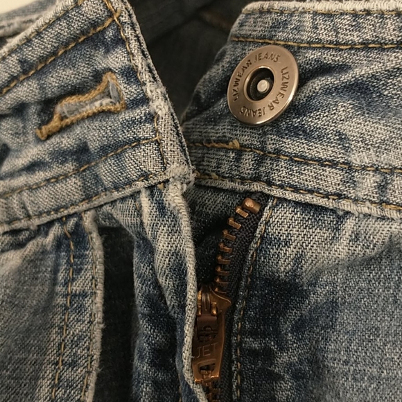 Denim Skort Short Skirt w Shorts Blue Jean sz 14 - Picture 12 of 12